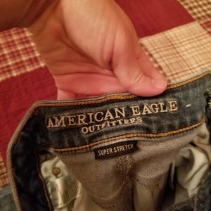 3 pairs of O long american eagle jeans